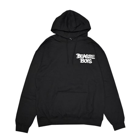 BEASTIE BOYS ビースティボーイズ スウェットパーカー フーディー ラップスウェット ブラック CHECK YOUR HEAD (BACK PRINT) HOODIE