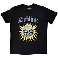 SUBLIME サブライム Tシャツ バンドTシャツ ブラック Sun Logo S/S TEE Premium Carbon BLACK