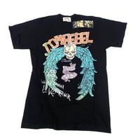DOM REBEL ドムレーベル Tシャツ ブラック AMOR
