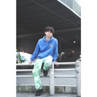 ANASOLULE アナソルール フーディー ロイヤルブルー BlankGeneration Logo-Hoodie asl-p12