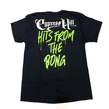 CYPRESS HILL サイプレスヒル Tシャツ ラップTシャツ ブラック SKULL BONG S/S TEE