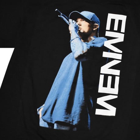 EMINEM エミネム Tシャツ ブラック ON THE MIC S/S TEE