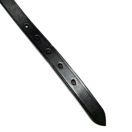 ALBION LEATHER アルビオンレザー レザー ベルト メンズ ニューマーケット ブラック stirrup 3/4