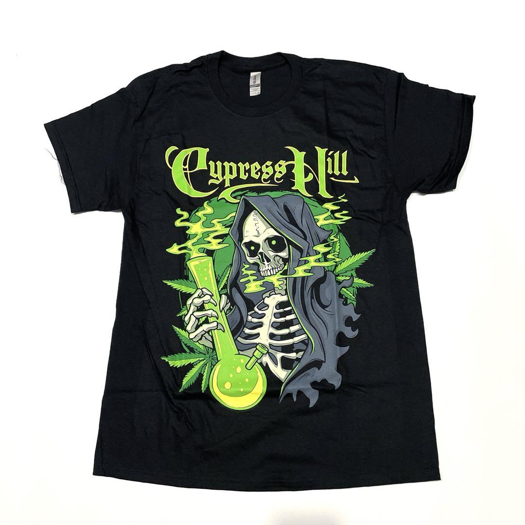 希少◎Cypress Hill スカルデザイン ユーロ　Tシャツ XL CYPRESS HILL サイプレスヒル Tシャツ ラップTシャツ ブラック