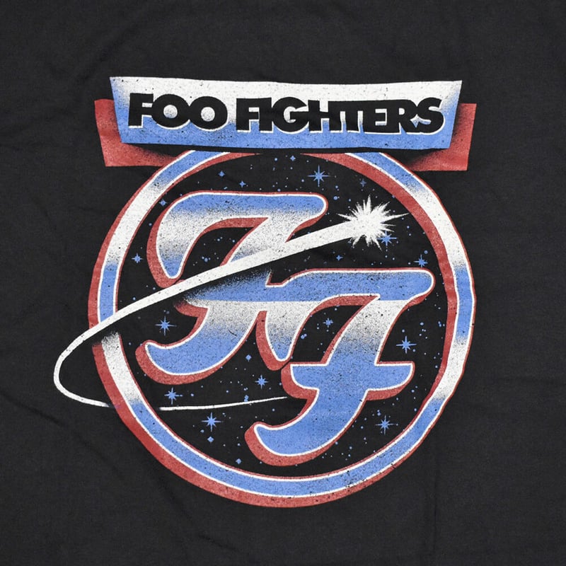 FOO FIGHTERS フーファイターズ Tシャツ バンドTシャツ ブラック COMET S FOO FIGHTERS フーファイターズ Tシャツ バンドTシャツ ブラック COMET S