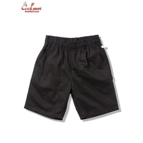 COOKMAN クックマン カーペンターパンツ ショーツ ブラック Carpenter's Pants Short Heavy twill Black 231-61923