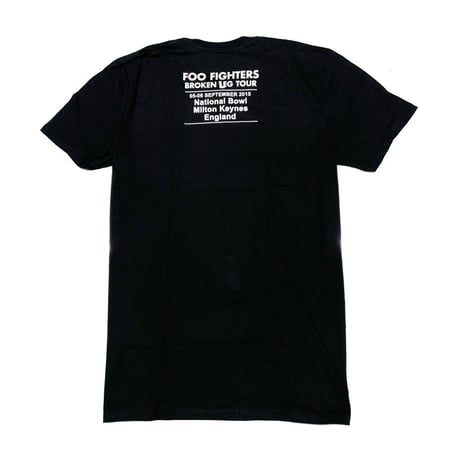 FOO FIGHTERS フーファイターズ Tシャツ バンドTシャツ ブラック BREAK A LEG