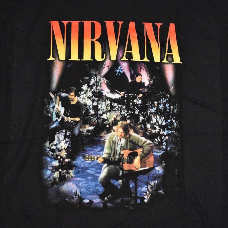 NIRVANA ニルヴァーナ Tシャツ バンドTシャツ ブラック