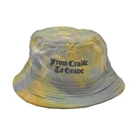 ANASOLULE アナソルール バケットハット タイダイ FROM CRADLE TO GRAVE Hat a08