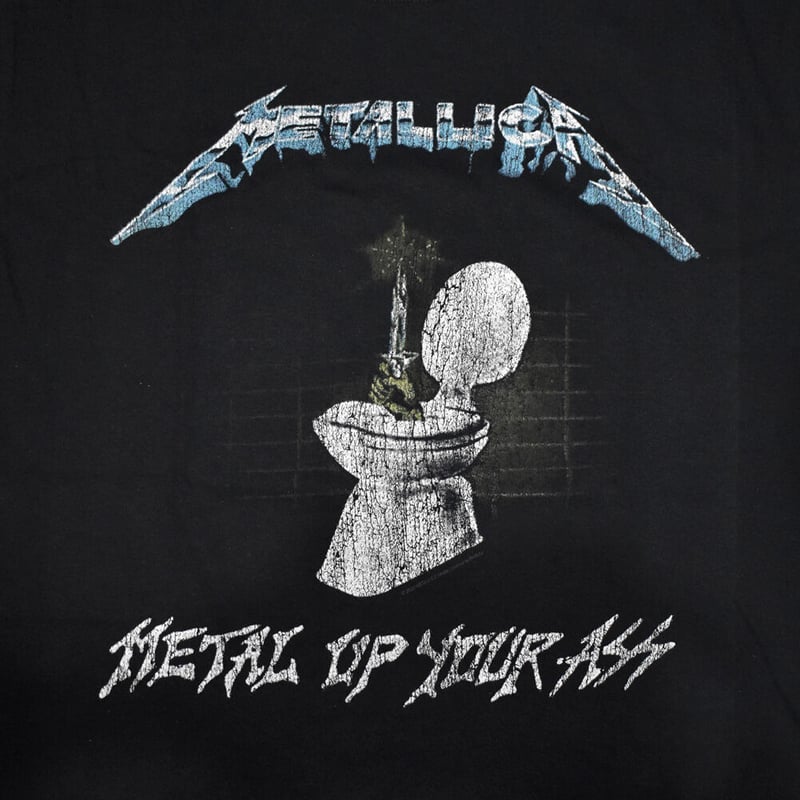 METALLICA メタリカ Tシャツ バンドTシャツ ブラック Metal Up Your