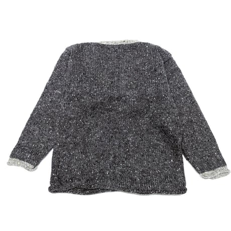 BRUNS WICK ブランズウィック キーネック セーター key neck sweater チャコール