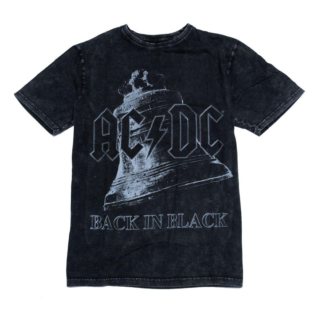 AC/DC エーシー・ディーシー Tシャツ バンドTシャツ ブラック AC/DC エーシー・ディーシー Tシャツ バンドTシャツ ブラック