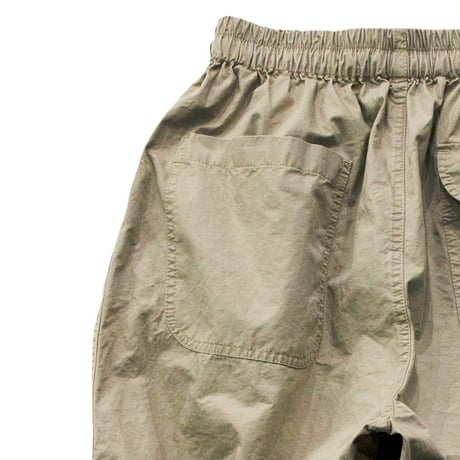 H.UNIT エイチユニット ツイルイージーパンツ ベージュ Twill easy pants H-PT107