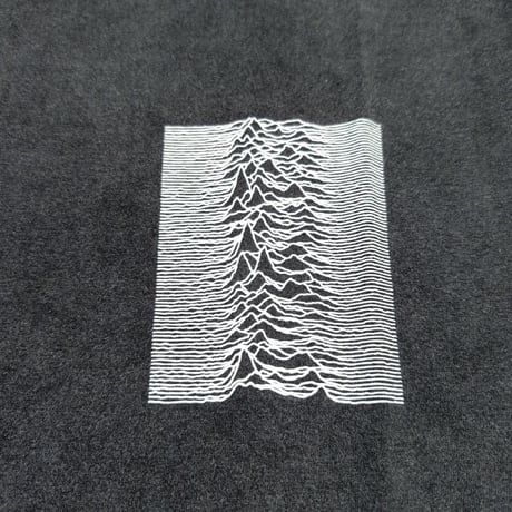 JOY DIVISION ジョイ・ディヴィジョン Tシャツ バンドTシャツ チャコールグレー PULSAR POCKET WAVE S/S TEE STONE WASH