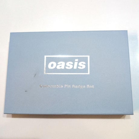 OASIS オアシス ピンバッヂ セット バンド小物 Logos PIN BADGE SET
