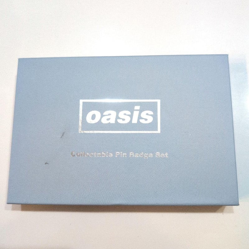 OASIS オアシス ピンバッヂ セット バンド小物 Logos PIN BADGE SET