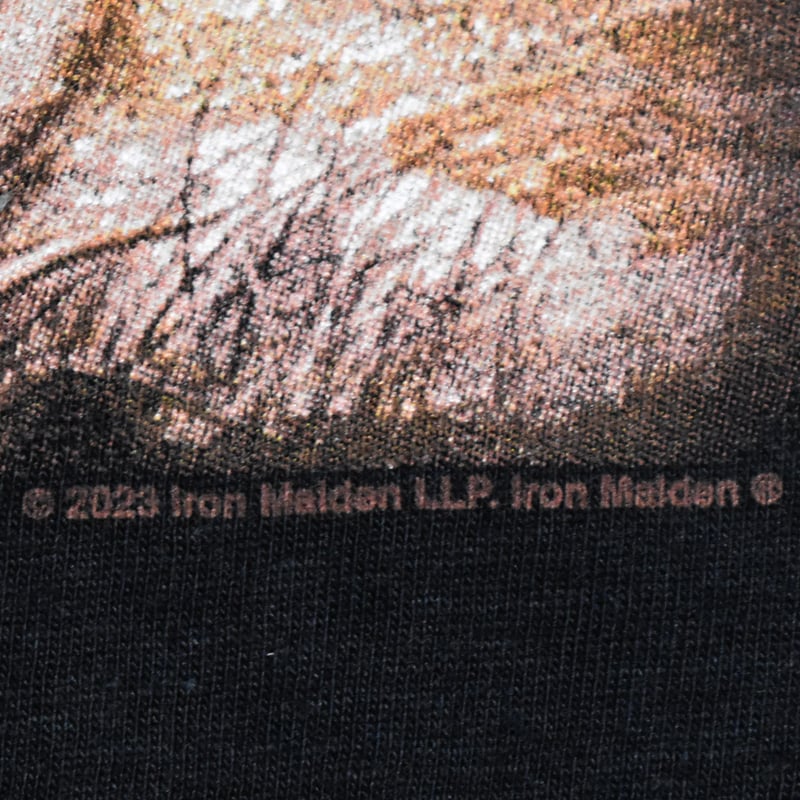 IRON MAIDEN アイアンメイデン Tシャツ バンドTシャツ ブラック