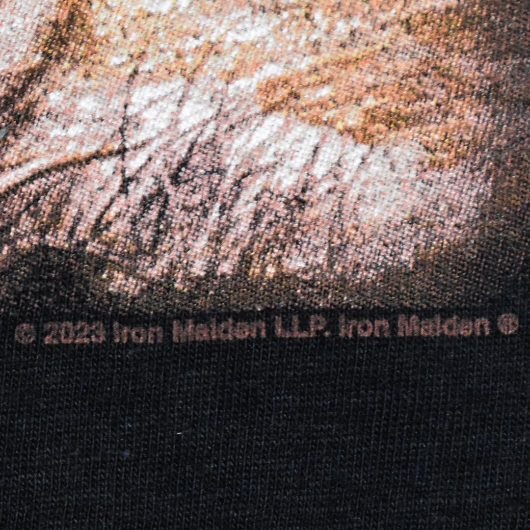 IRON MAIDEN アイアンメイデン Tシャツ バンドTシャツ ブラック