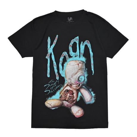 KORN コーン Tシャツ バンドTシャツ ブラック SOS DOLL S/S TEE