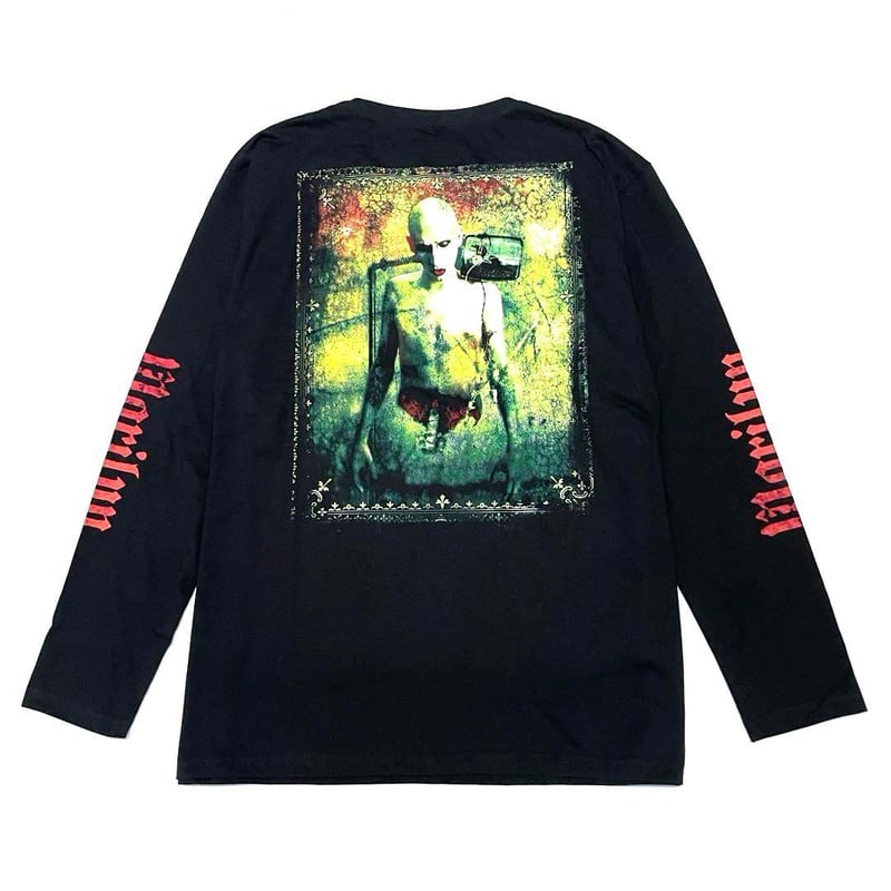 Marilyn Manson マリリンマンソン ロンTEE 長袖Tシャツ バンドT Marilyn Manson マリリンマンソン ロンTEE 長袖Tシャツ バンドT