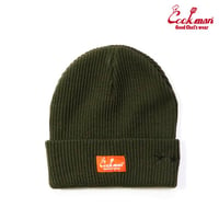 COOKMAN クックマン ニットキャップ ビーニー ニット帽 オリーブ Beanie Olive 233-23180