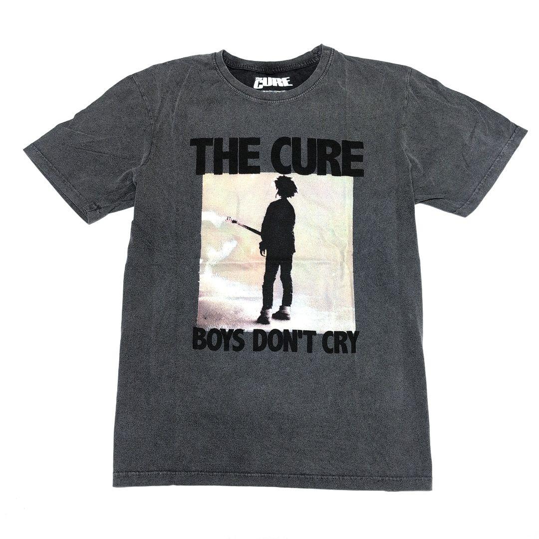 THE CURE ザ・キュアー Tシャツ バンドTシャツ チャコールグレー BOYS