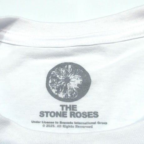 THE STONE ROSES ザ・ストーンローゼズ Tシャツ バンドTシャツ ホワイト Fools Gold S/S TEE