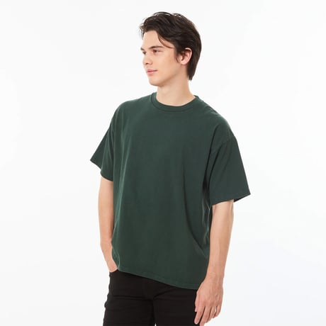 GOAT ゴート ピグメントダイ 半袖Tシャツ 7オンス フォレスト PIGMENT DYE SHORT SLEEVE TEE 7OZ FOREST