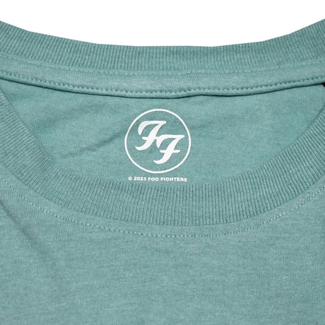 FOO FIGHTERS フーファイターズ Tシャツ バンドTシャツ ブルー GRAFF S/S TEE