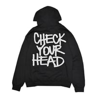 BEASTIE BOYS ビースティボーイズ スウェットパーカー フーディー ラップスウェット ブラック CHECK YOUR HEAD (BACK PRINT) HOODIE