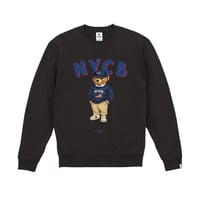 GOTHAM NYC ゴッサムエヌワイシー 10oz クルースウェット ブラック GN1422