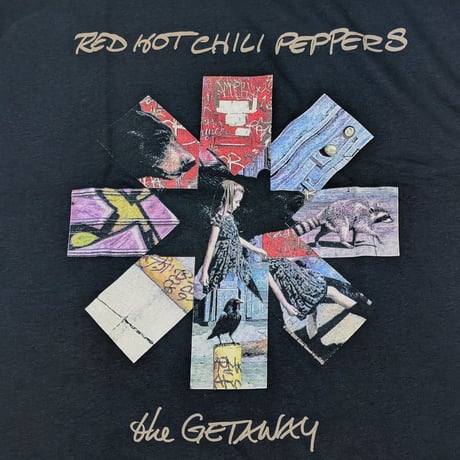 RED HOT CHILI PEPPERS レッドホットチリペッパーズ レッチリ Tシャツ バンドTシャツ ブラック Getaway Album Asterisk S/S TEE