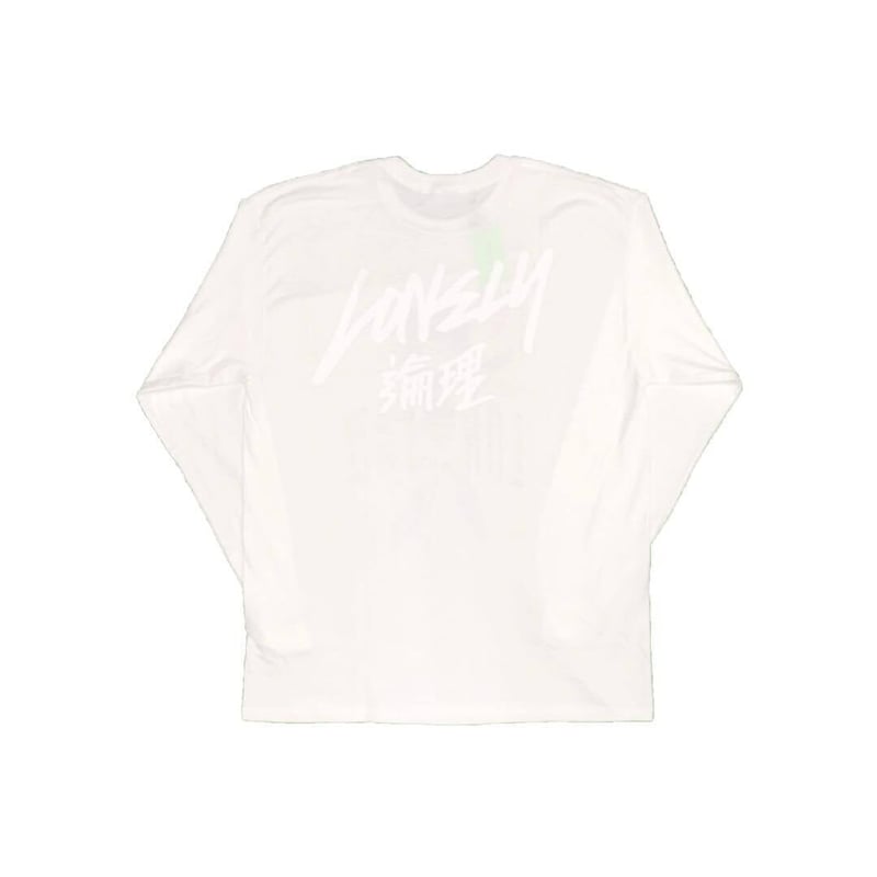 LONELY論理 ロンリ ロンTEE ホワイト LONELY SLAYER V LONG SL LONELY論理 ロンリ ロンTEE ホワイト LONELY SLAYER V LONG SL