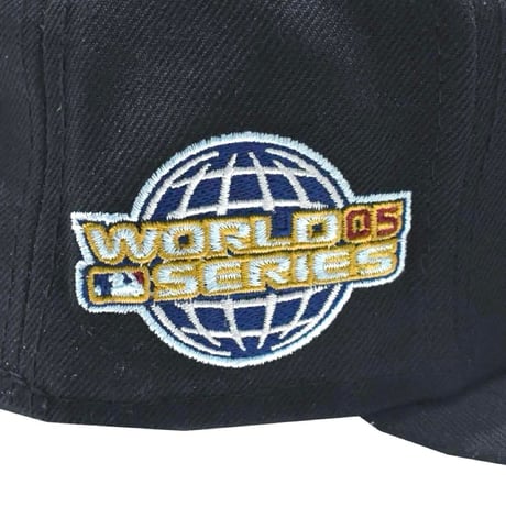 NEW ERA ニューエラ 5950 ホワイトソックス キャップ ブラック CHICAGO WHITE SOX CLOUD UNDER 59FIFTY CAP
