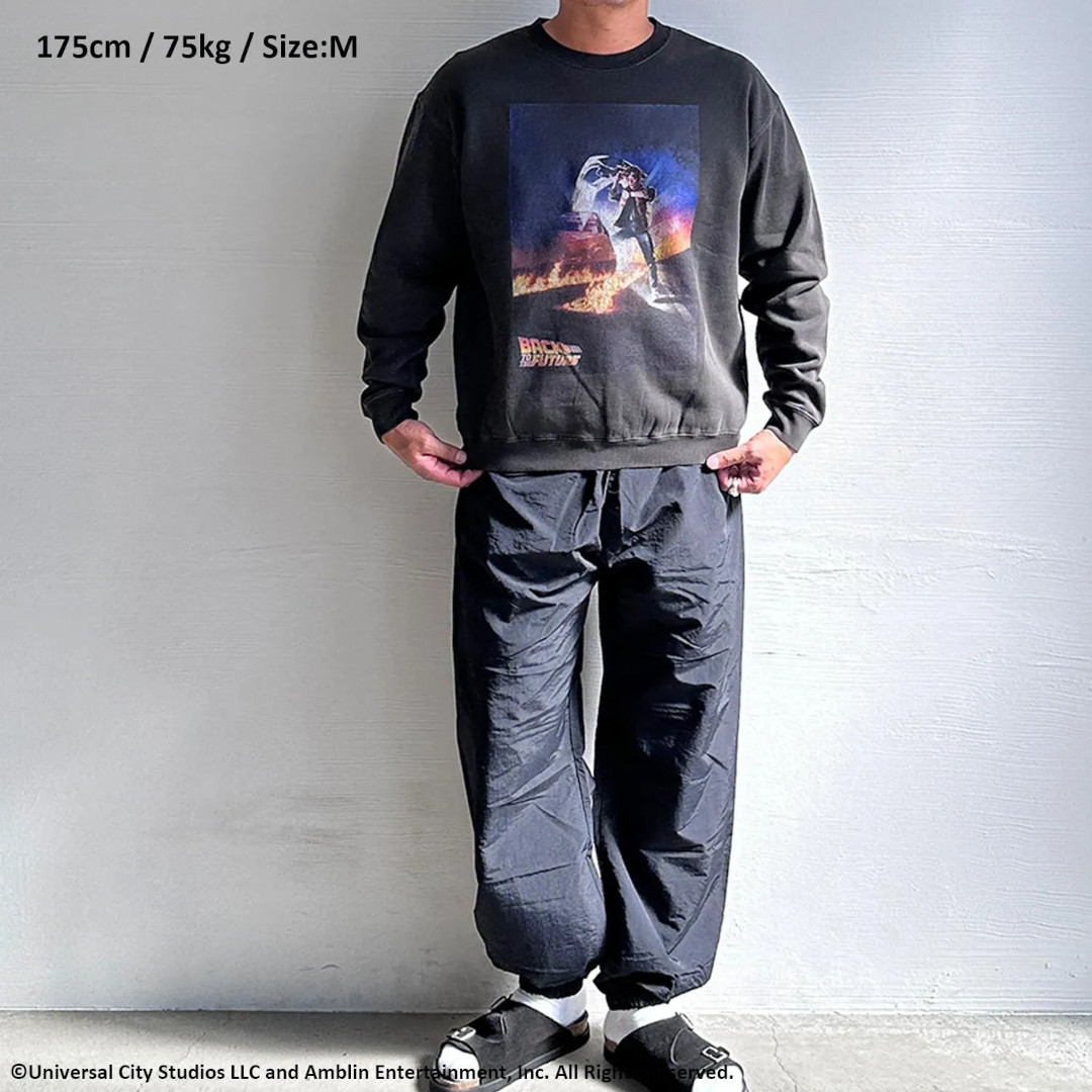 SCREEN STARS スクリーンスターズ BACK TO THE FUTURE クルーネッ