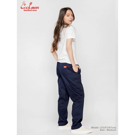 COOKMAN クックマン シェフパンツ イージーパンツ ディープネイビー Chef Pants Deep Navy 231-61843