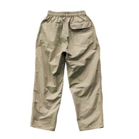 H.UNIT エイチユニット ツイルイージーパンツ ベージュ Twill easy pants H-PT107