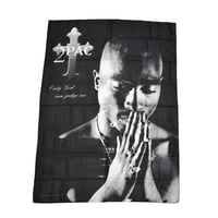 2PAC TUPAC トゥパック フラッグ ブラック ONLY GOD