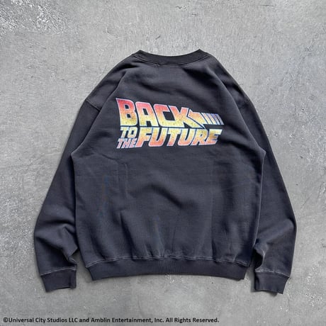 SCREEN STARS スクリーンスターズ BACK TO THE FUTURE クルーネックスウェット ブラック 2523-090SSBTPG/MV1D