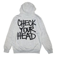 BEASTIE BOYS ビースティボーイズ スウェットパーカー フーディー ラップスウェット グレー CHECK YOUR HEAD HOODIE