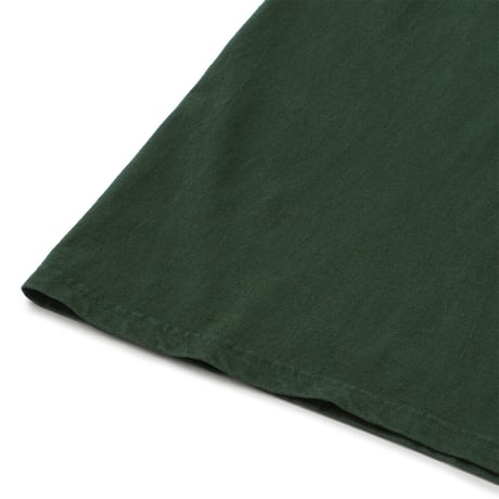 GOAT ゴート ピグメントダイ 半袖Tシャツ 7オンス フォレスト PIGMENT DYE SHORT SLEEVE TEE 7OZ FOREST