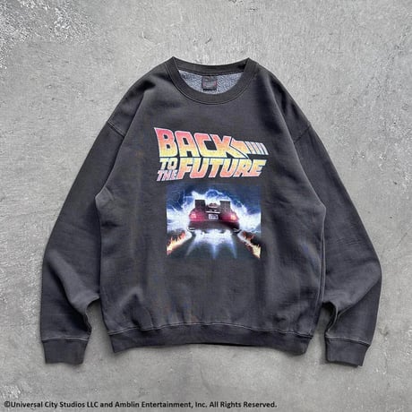 SCREEN STARS スクリーンスターズ BACK TO THE FUTURE クルーネックスウェット ブラック 2523-090SSBTPG/MV1C