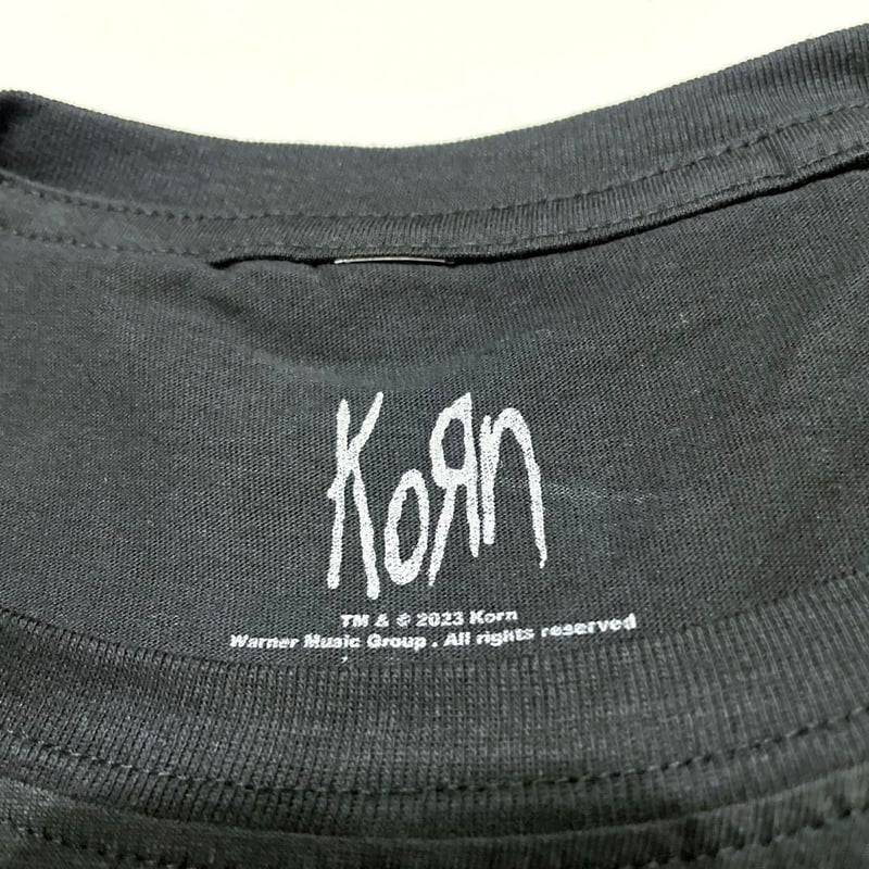 KORN コーン Tシャツ バンドTシャツ ブラック FOLLOW THE LEADER KORN コーン Tシャツ バンドTシャツ ブラック FOLLOW THE LEADER