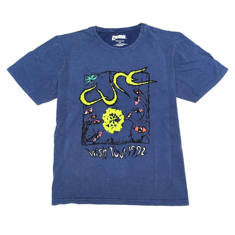 当*る様 レア The CURE Tシャツ ザ・キュアー Tシャツ THE CURE ザ・キュアー Tシャツ バンドTシャツ チャコールグレー