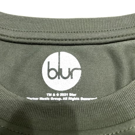 BLUR ブラー Tシャツ バンドTシャツ グリーン PARKLIFE BEERMAT S/S TEE