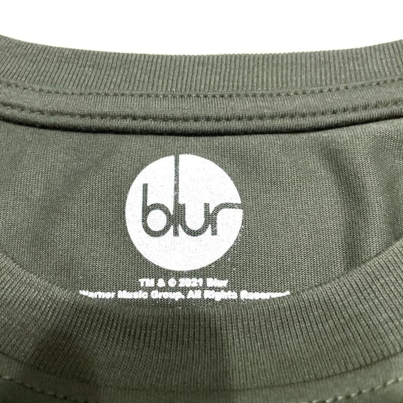 BLUR ブラー Tシャツ バンドTシャツ グリーン PARKLIFE BEERMAT S/S