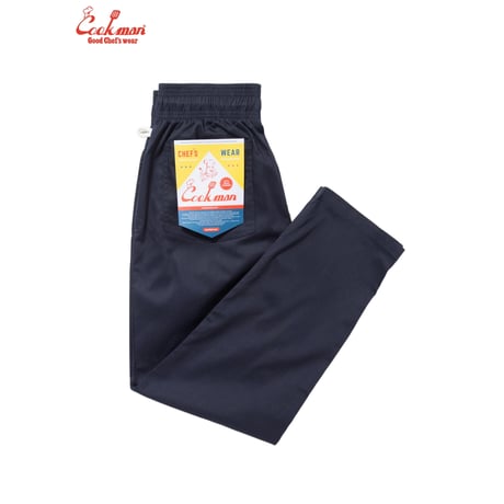 COOKMAN クックマン シェフパンツ イージーパンツ ディープネイビー Chef Pants Deep Navy 231-61843