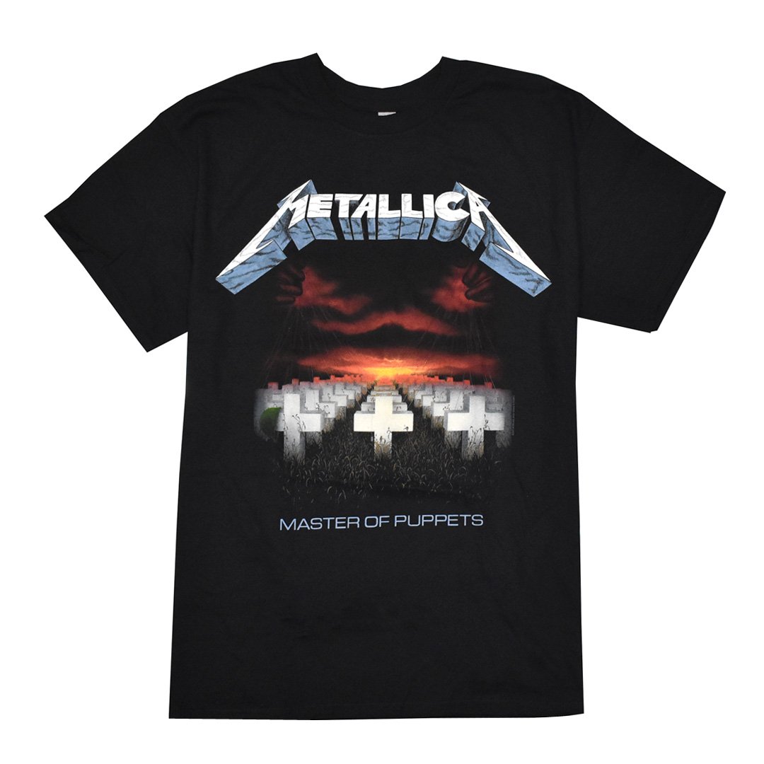 METALLICA メタリカ Tシャツ バンドTシャツ ブラック Master of