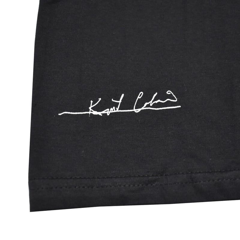 KURT COBAIN カートコバーン Tシャツ バンドTシャツ ブラック KURT COBAIN カートコバーン Tシャツ バンドTシャツ ブラック