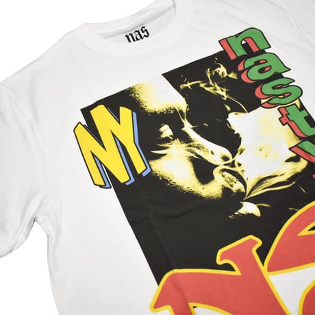 NAS ナズ Tシャツ ホワイト Nasty Nas TEE 004